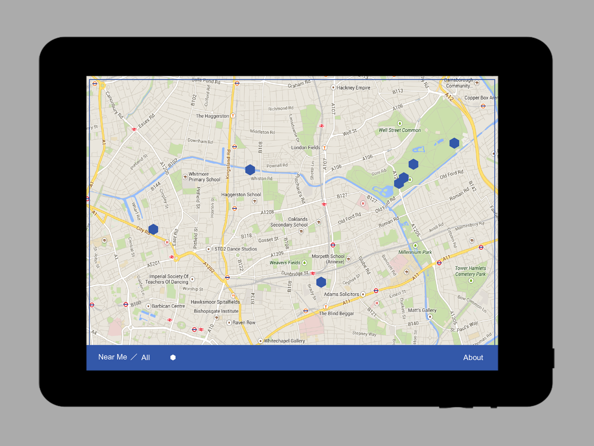 web site layout